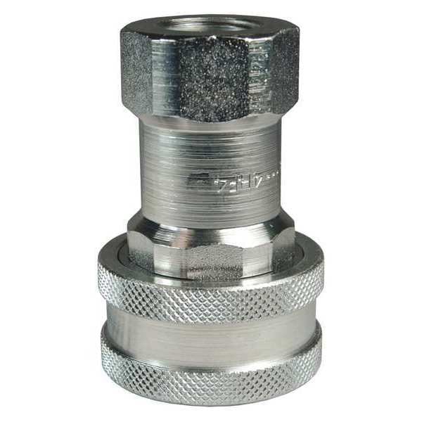 DIXON VALVE & COUPLING 4HF4 HSeries Poppet FNPT,1/2",Coupler,1/2"