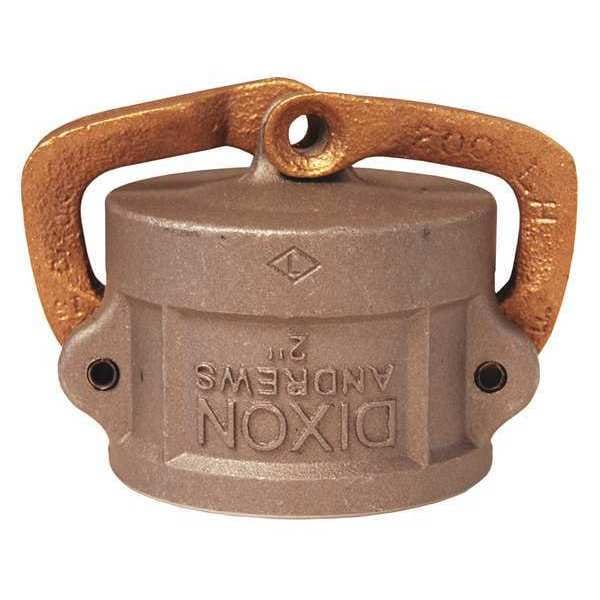 Dixon Cam and Groove, Lockable Dust Cap, AL, 3" 300DCLAL Zoro
