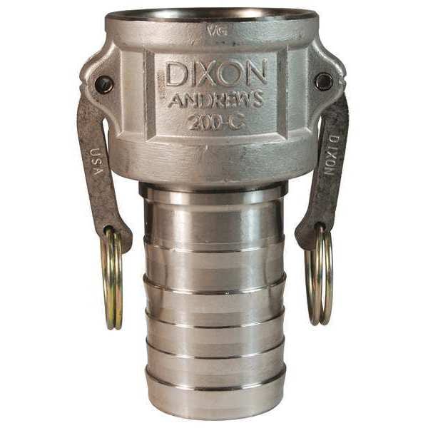 Dixon Cam/Groove Coupler x Hose, Shank, 2