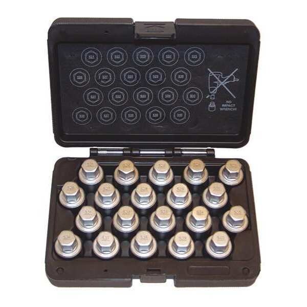 Lock Technology Wheel Master Key Set, VW/Audi 4155 Zoro