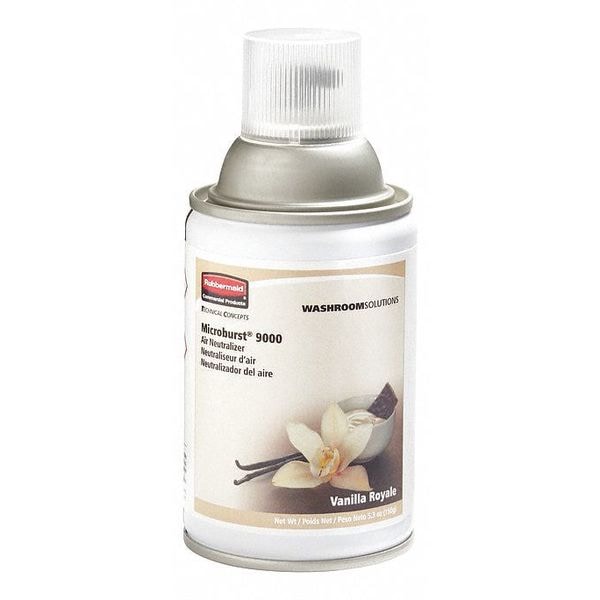 Rubbermaid Commercial Microburst 9000 Odor Control Refill, Vanilla