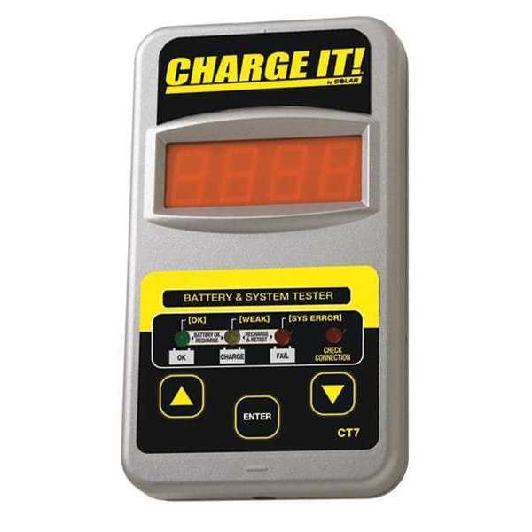 Solar Digital Battery/System Tester, 12V CT7