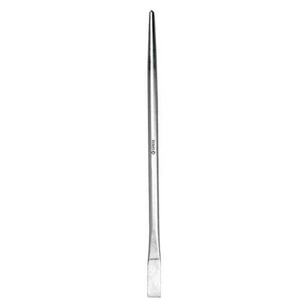Groz Aligning Bar, 16" x 5/8", Chrome Plated 33169