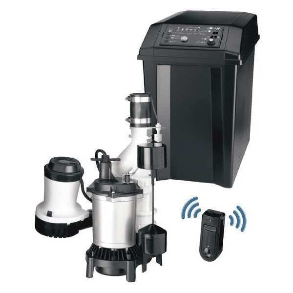 Flotec Sump Pump, Battery Backup System, 1/2HP FPCC5030 Zoro