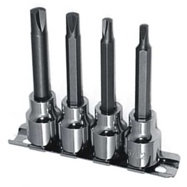 Cta Manufacturing 8755 22.86 Clutch Head Bit Socket Set, 4 pcs.
