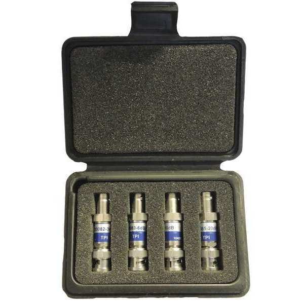 Test Products Intl BNC Attenuator Kit, 4 pcs Set 120086 Zoro