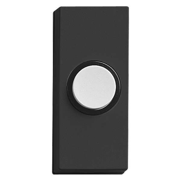 Honeywell Home Chime Button, Wired, Black RPW102A1001/A Zoro