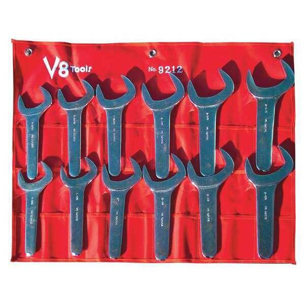 V8 Tools 9212 140.51 Jumbo Service Wrench Set, SAE, 12 pcs.