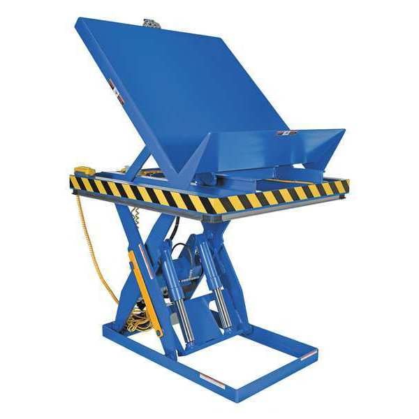Vestil Scissor Lift & Tilt Table, 4000 lb. Cap, 48"W, 48"L Platform