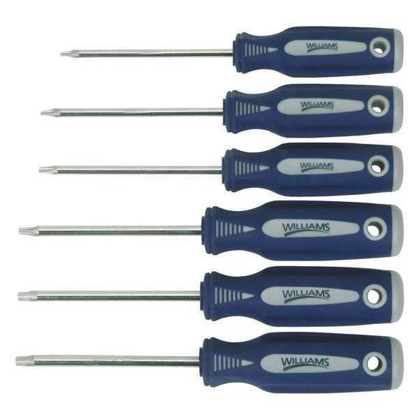 Williams Williams Torx Screwdriver Set, 6 pcs JHW24010A Zoro