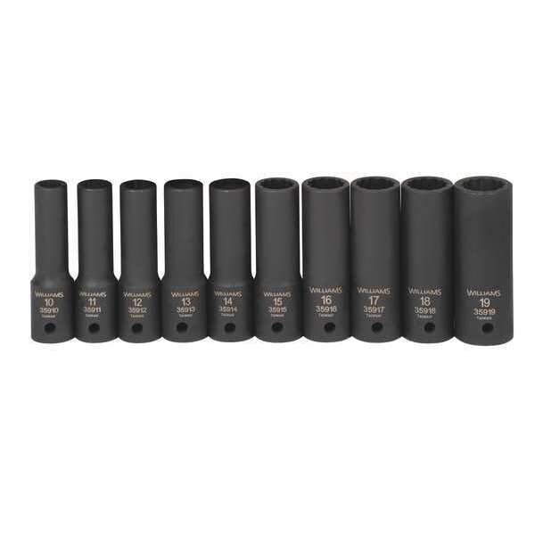 SnapOn Industrial Brands 37926 55.03 1/2" Drive Impact Socket Set