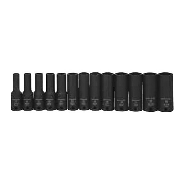 SnapOn Industrial Brands 36924 41.05 3/8" Drive Impact Socket Set