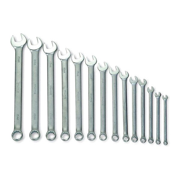 Williams Williams Combo Wrench Set, 14 pcs. 11012 Zoro