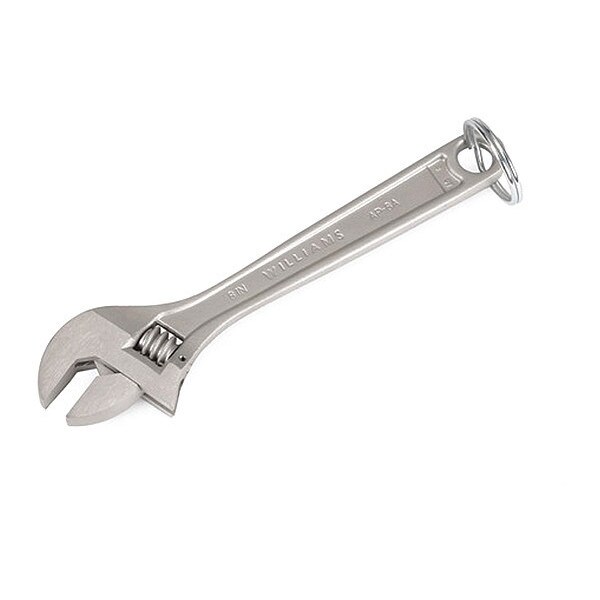 Williams Williams Adjustable Wrench, Chrome, 15" AP15ATH Zoro