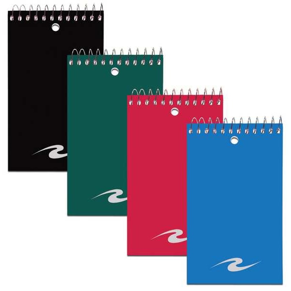 Roaring Spring Wirebound Memo Book 3"x5" Narrow Ruled Asst Poly Cover