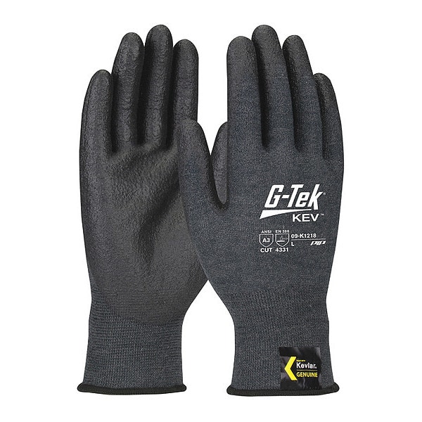Pip Cut Resistant Coated Gloves, A3 Cut Level, Neofoam, S, 12PK 09-K1218/S