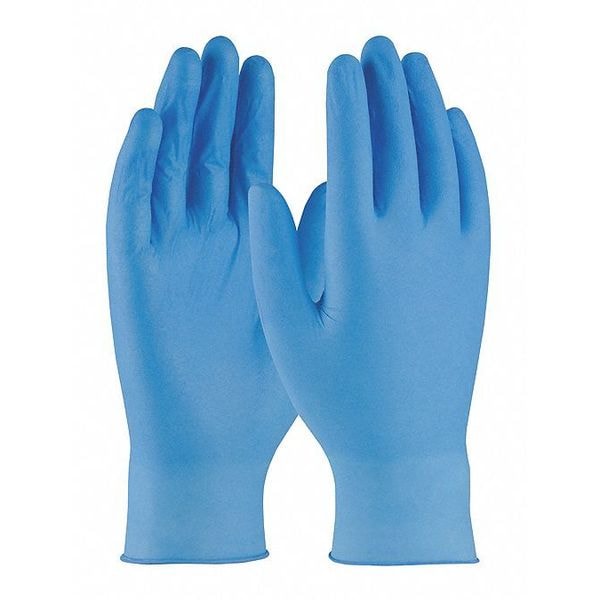 West Chester Protective Gear Disposable Gloves, 4.00 mil Palm, Nitrile