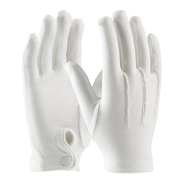 Pip Parade Gloves, White, XL, 12 PK 130-150WM/XL | Zoro