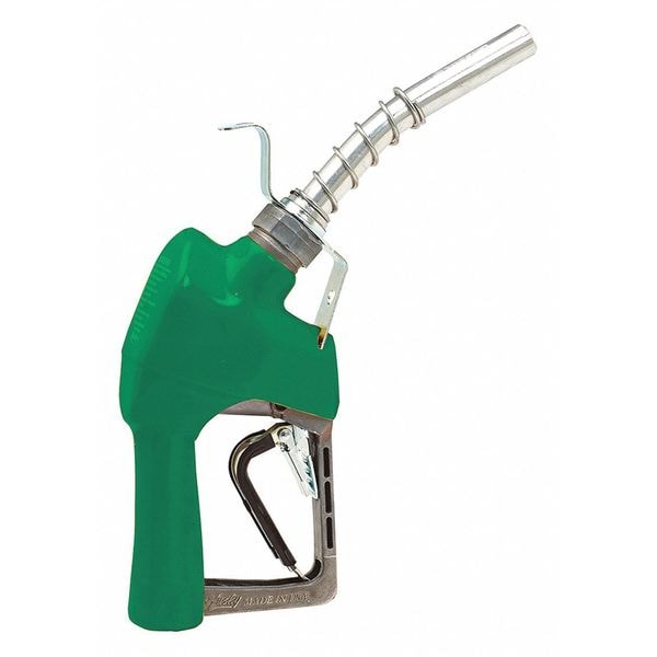 Husky Fuel Nozzle, Diesel, Green, hook 337003N03 Zoro