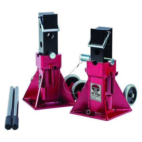 Blackhawk Platinum Rolling Jack Stands, Heavy Duty, 30 tons BP330 Zoro