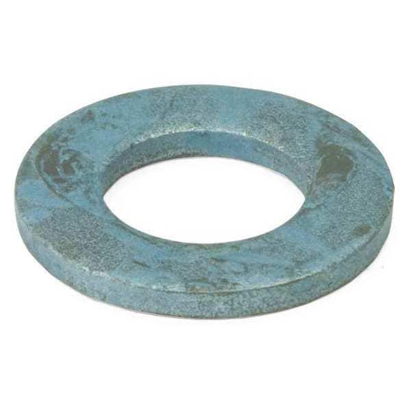 Metric Blue Flat Washer, Fits Bolt Size M10 , Steel Plain Finish
