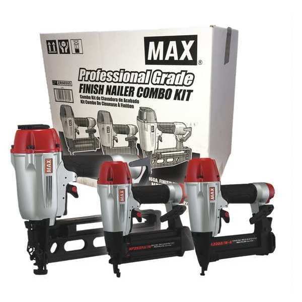 Max Combo Kit, 16ga Brad, 18ga Finish, Stapler 16 GA NAILER COMBO KIT