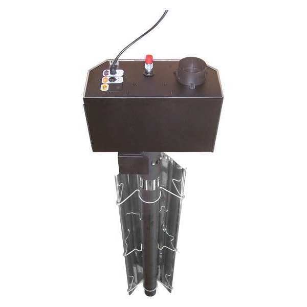 Detroit Radiant Tube Heater, 20 ft L, Nat. Gas, 75,000 BtuH DET32075N Zoro