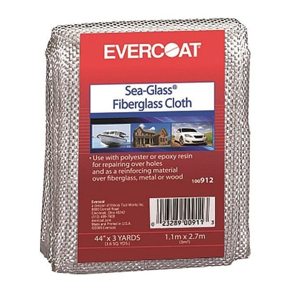 Evercoat Fiberglass Repair Cloth 44" x 3 yd. 912 Zoro