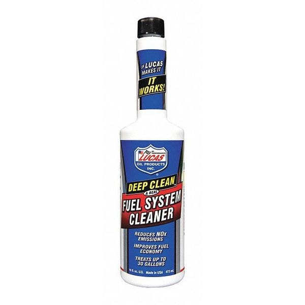 Lucas Oil Deep Clean Fuel System Cleaner, 16oz 10512 Zoro