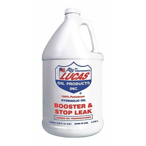 Lucas Oil Hydraulic Oil Booster/Stop Leak, 1 Gal 10018L Zoro