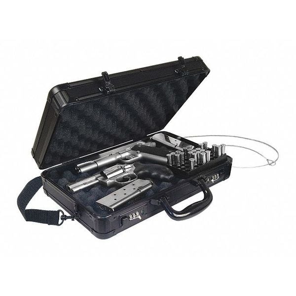 Vaultz Locking, Gun Case, Black VZ00408 Zoro