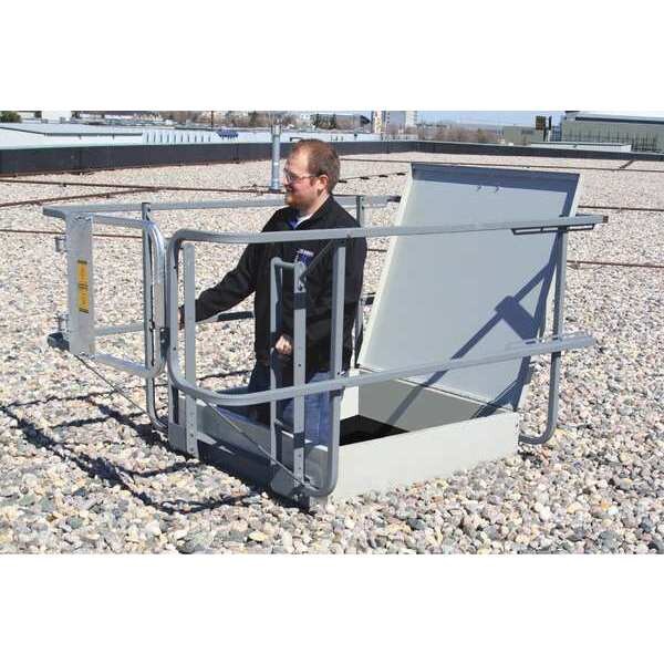 Ps Safety Access Roof Hatch Safety Railing, 54