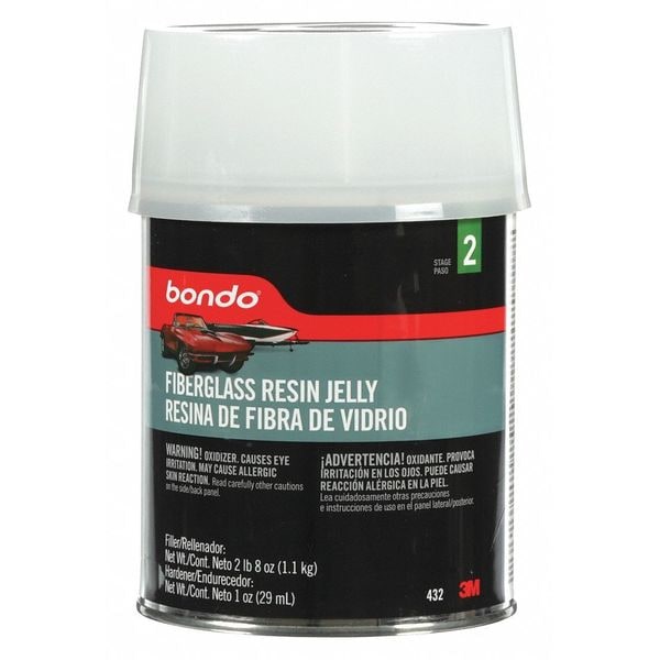 3M Bondo® Short Strand Fiberglass Reinforced Filler SSQTES, 2.56 lb/1