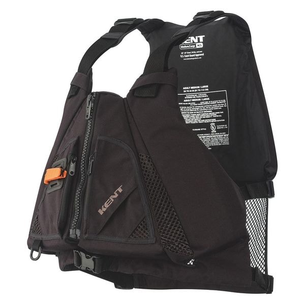 Kent Safety Life Vest, Law Enforcement, Black, M/L 15160070004023 Zoro