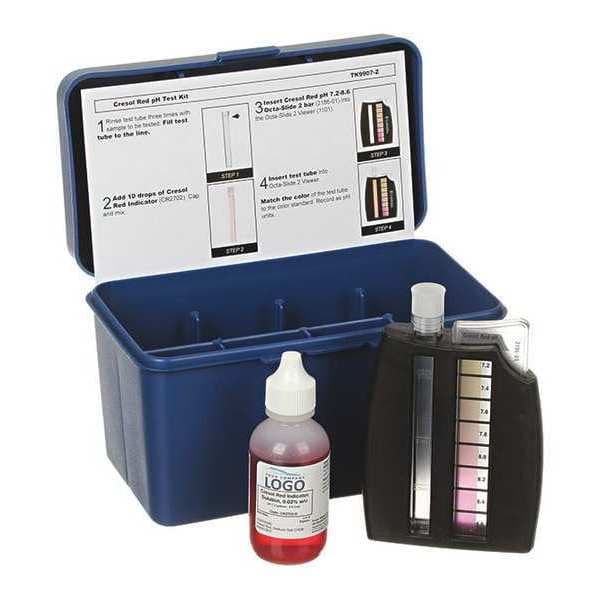 Aquaphoenix Scientific PH Test Kit, Cresol Red, 7.28.6 pH TK9907Z Zoro
