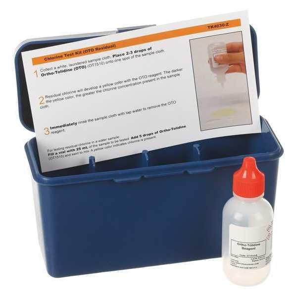 Aquaphoenix Scientific Test Kit, Chlorine OTO Residual TK4030Z Zoro
