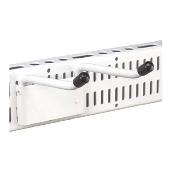 John Sterling Tap Mount Double Peg, HD, White, 6" 01586WT Zoro