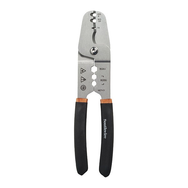 Southwire Coax 3in1 Crimp Tool, Stainless HCTC1 Zoro