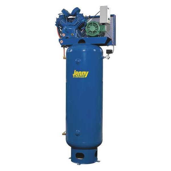 Jenny U75B80V230/3 3,488.07 Air Compressor, Stationary, 27.2cfm
