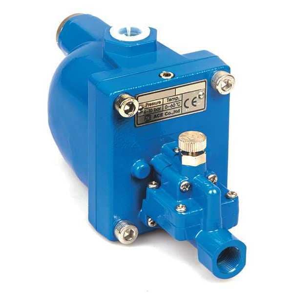 Midwest Control Loss Condensate Drain, Zero Air, 1/2"x3/8" ACT1500Q Zoro