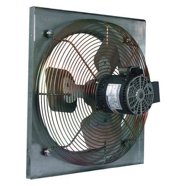 Soler & Palau Propeller Exhaust Fan, 1/2HP, 1625rpm, 115V GED20QH1AS Zoro