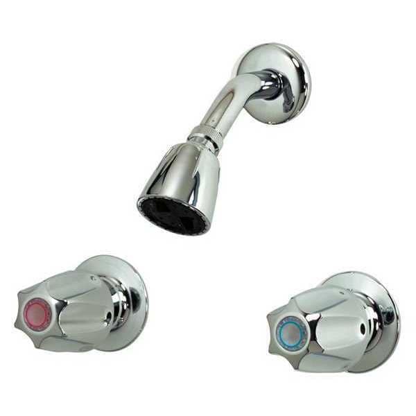 B & K Shower Faucet, Only Comp 2 Metal Handles 221003 Zoro