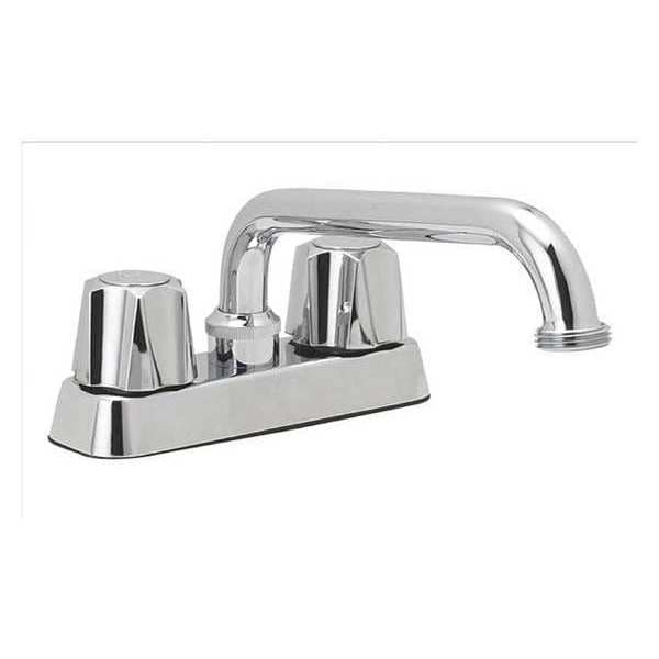 B&K 225503 37.42 Utility Faucet, 2 Metal Round Handles