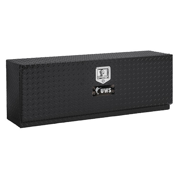 Uws 48" Single Topside Truck Tool Box, Black EC40012 Zoro