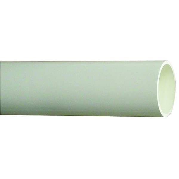 Zoro Select 2" x 10 ft. Non-Threaded PVC Pipe Sch 40 788VR8