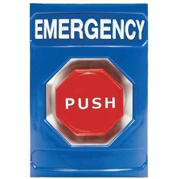 Safety Technology International Emergency Push Button, Key-To-Reset SS-2402E