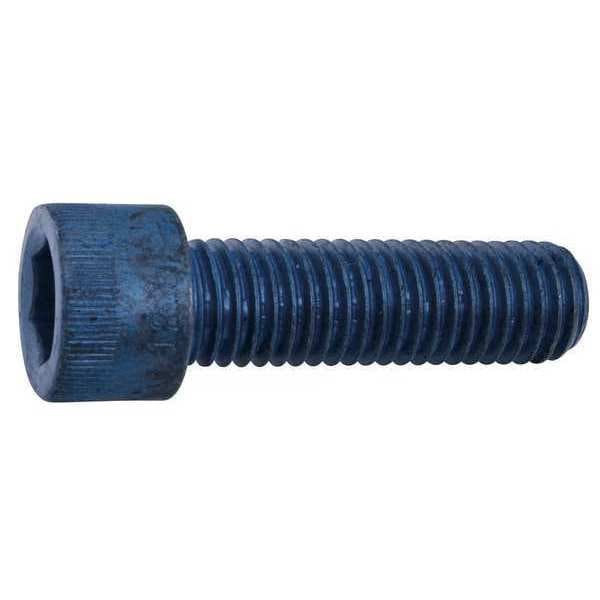 M243.00 x 80mm Blue Alloy Steel Socket Head Cap Screw, 5 pk.