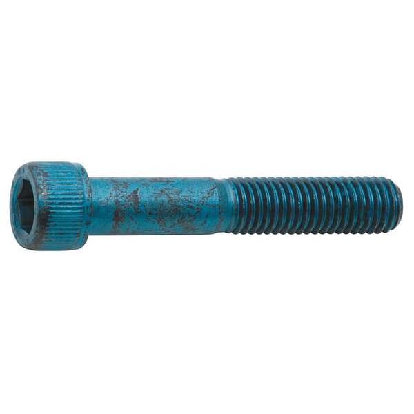 Metric Blue M12-1.75 Socket Head Cap Screw, Metric Blue Steel, 90 mm Length, 10 PK UST176288