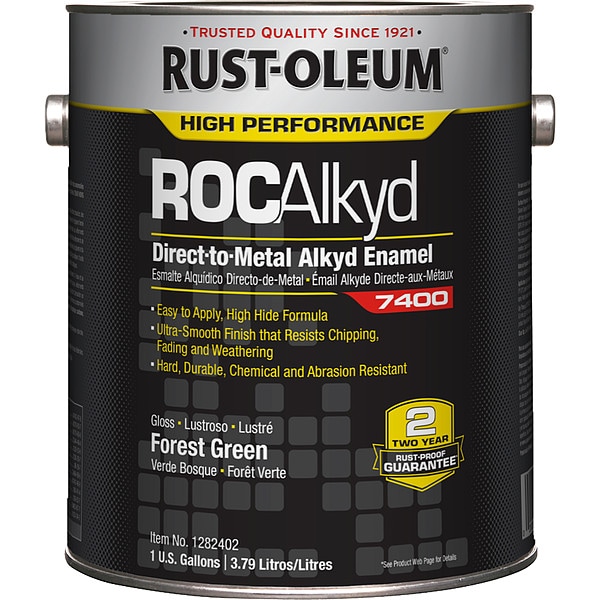 Rust-Oleum Interior/Exterior Paint, High Gloss, Oil Base