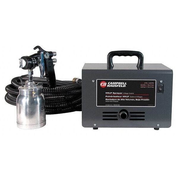 Campbell Hausfeld HVLP Paint Sprayer, 2 Stage, 1 qt. HV2500 Zoro